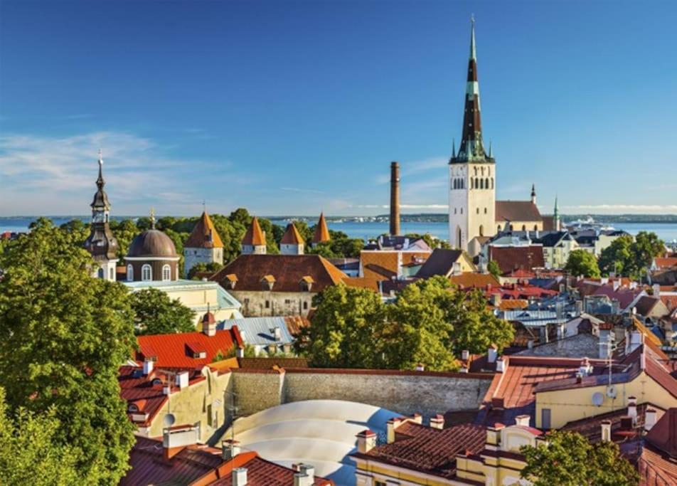 Apartament Charming Loft Near Old Town Tallin Zewnętrze zdjęcie